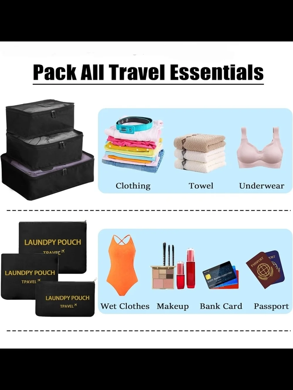 N/A 6pc travel